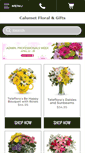 Mobile Screenshot of calumetfloral.com